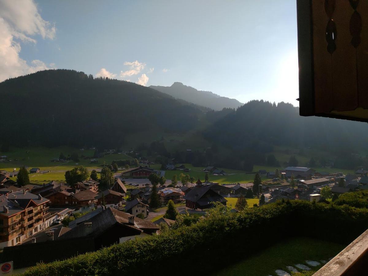Studio Avec Vue Splendide Sur Les Diablerets Exteriér fotografie