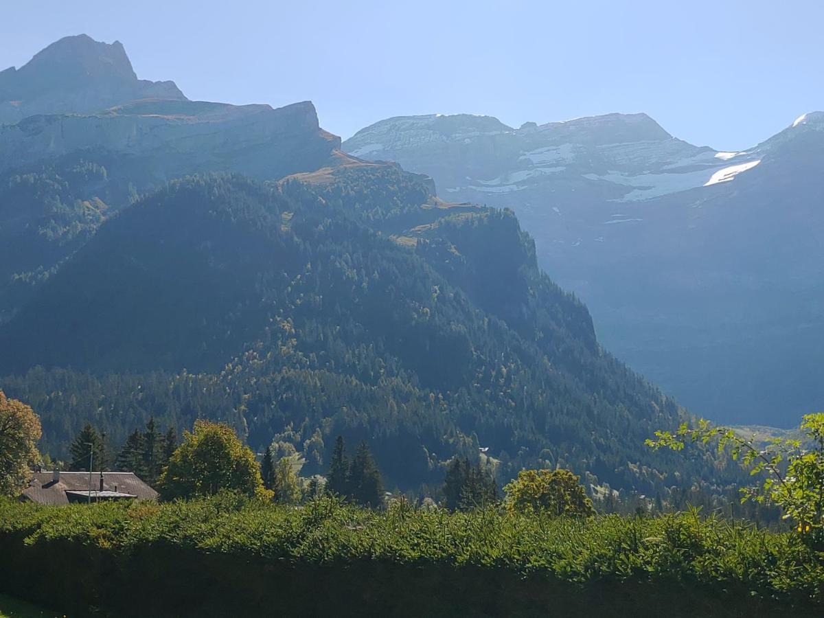 Studio Avec Vue Splendide Sur Les Diablerets Exteriér fotografie