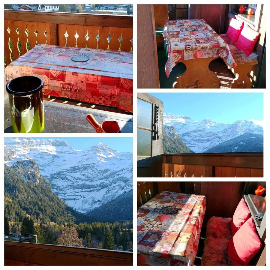 Studio Avec Vue Splendide Sur Les Diablerets Exteriér fotografie