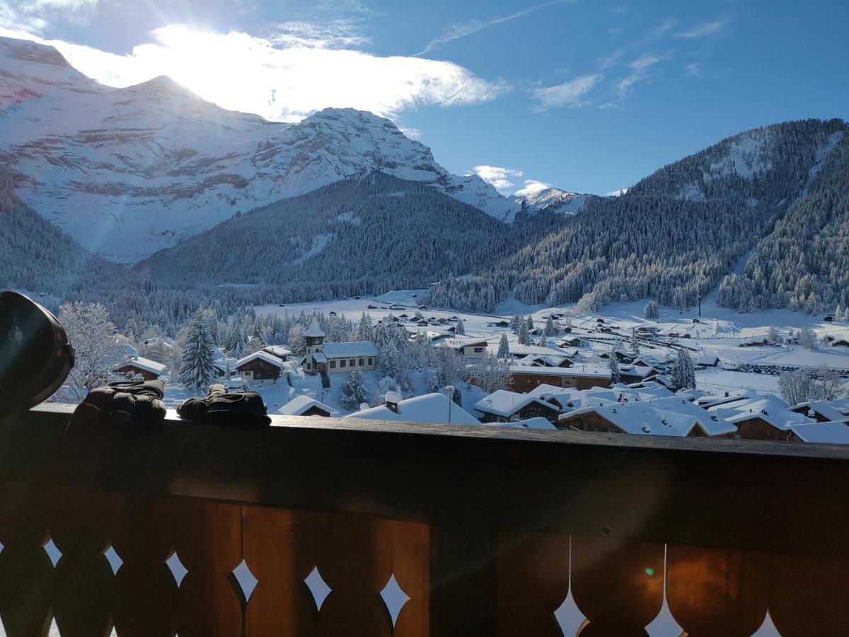 Studio Avec Vue Splendide Sur Les Diablerets Exteriér fotografie