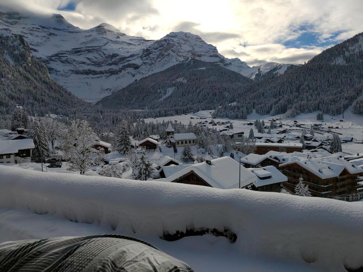 Studio Avec Vue Splendide Sur Les Diablerets Exteriér fotografie