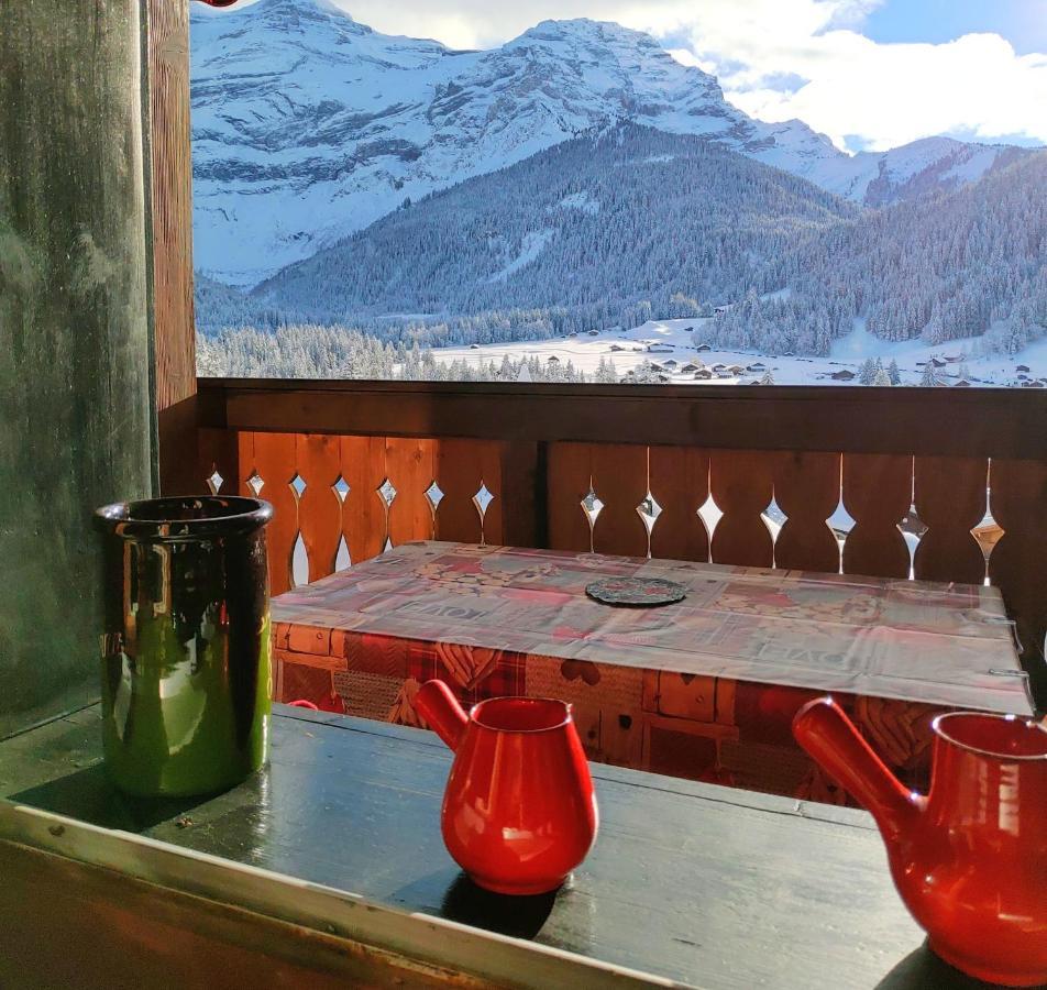 Studio Avec Vue Splendide Sur Les Diablerets Exteriér fotografie
