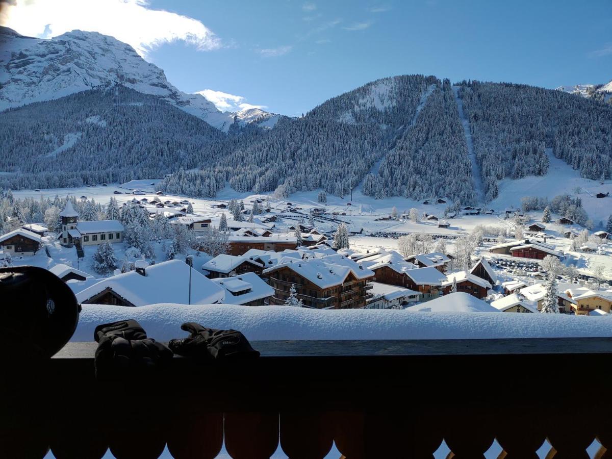 Studio Avec Vue Splendide Sur Les Diablerets Exteriér fotografie