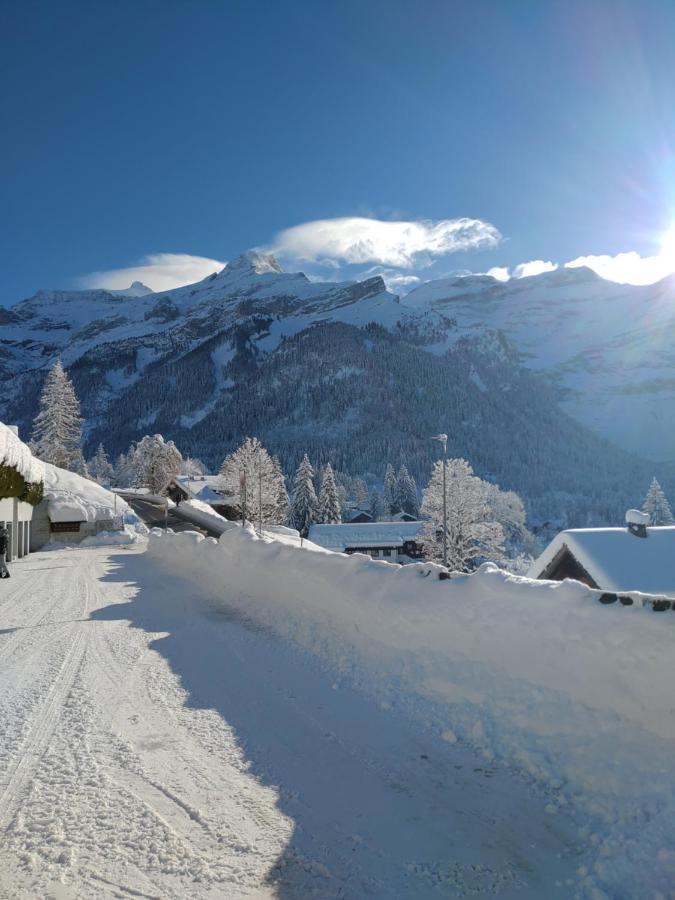 Studio Avec Vue Splendide Sur Les Diablerets Exteriér fotografie