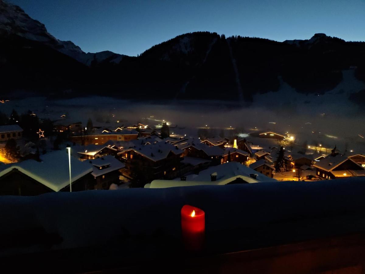 Studio Avec Vue Splendide Sur Les Diablerets Exteriér fotografie