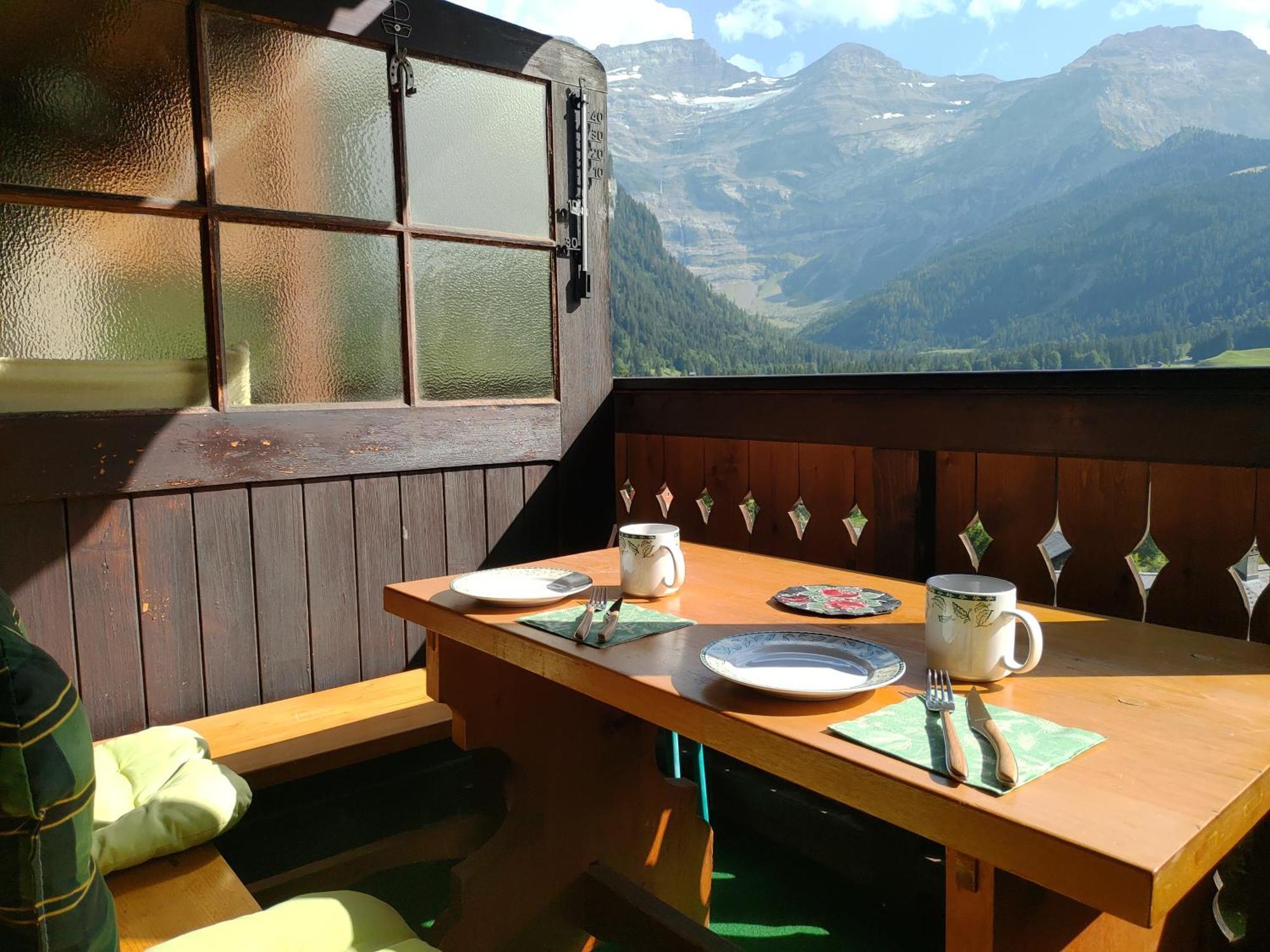 Studio Avec Vue Splendide Sur Les Diablerets Exteriér fotografie